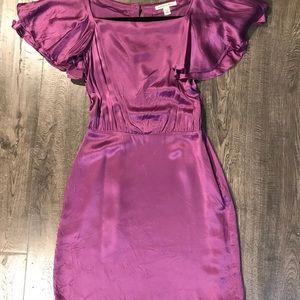 Banana Republic 100% Silk Dress | Purple | Size 2P